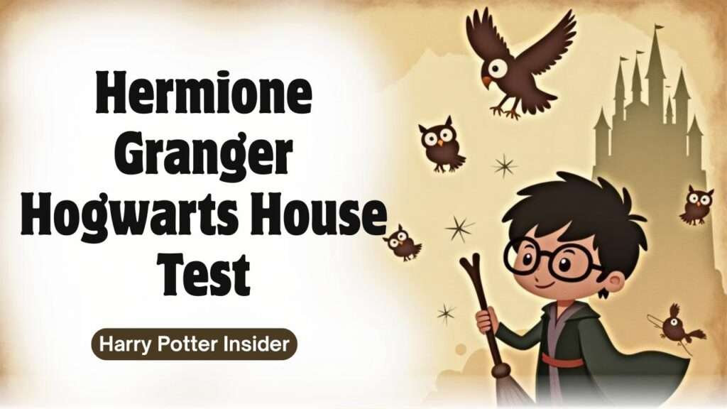 Hermione Granger Hogwarts House Test