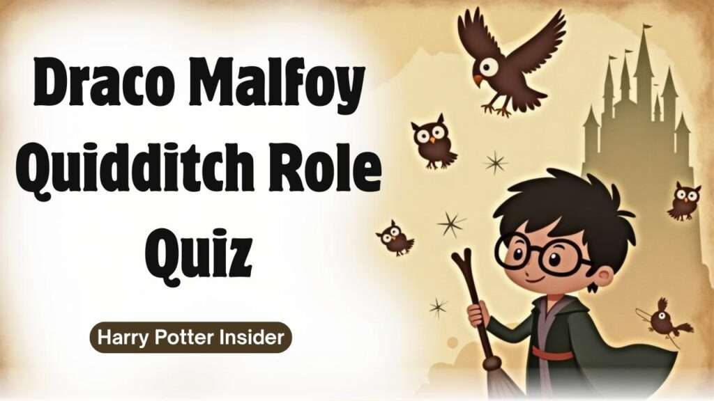Draco Malfoy Quidditch Role Quiz