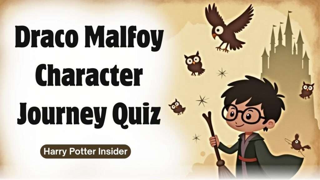 Draco Malfoy Character Journey Quiz
