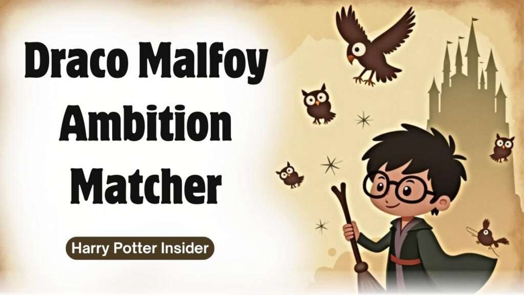 Draco Malfoy Ambition Matcher