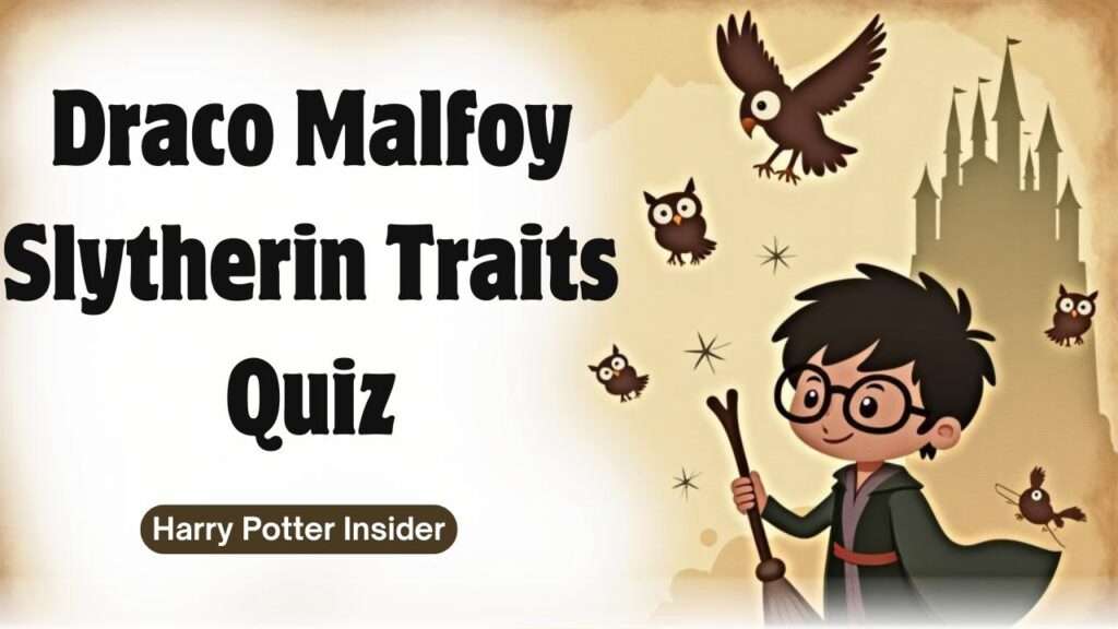 Draco Malfoy Slytherin Traits Quiz