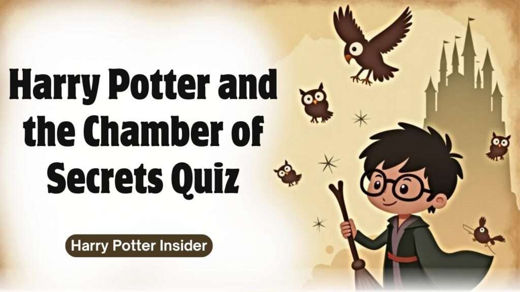 harry potter and the chamber of secrets quiz
