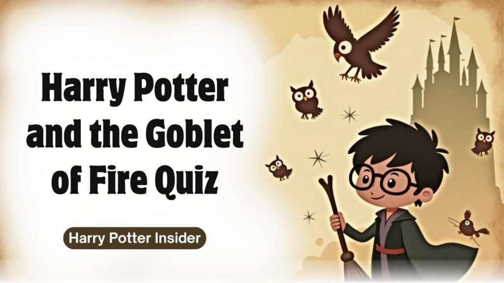 harry potter and the goblet of fire quiz