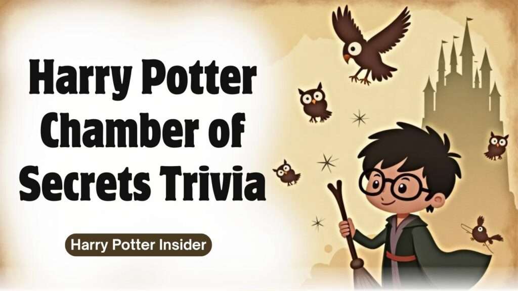 Harry Potter Chamber of Secrets Trivia