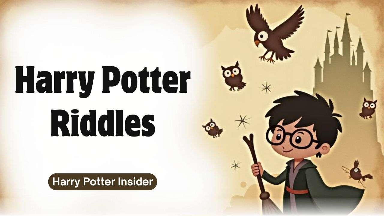 Harry Potter Riddles Quiz: Test Your Magic Knowledge