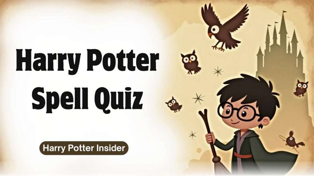 harry potter spell quiz