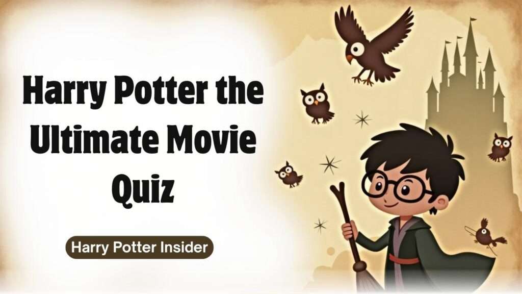 harry potter the ultimate movie quiz