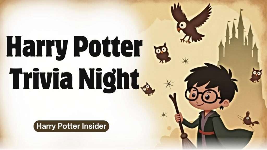 harry potter trivia night