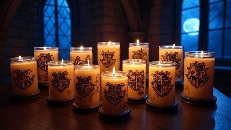 Harry Potter candles
