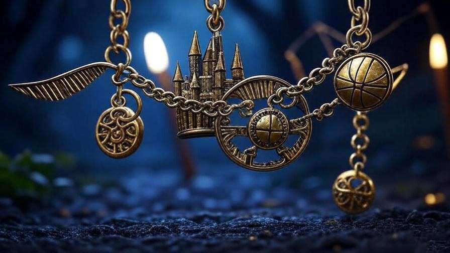 Harry Potter key chain ring
