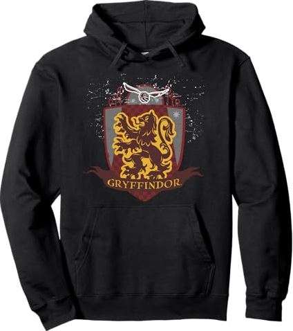 Harry Potter Gryffindor Quidditch Shield Pullover Hoodie 