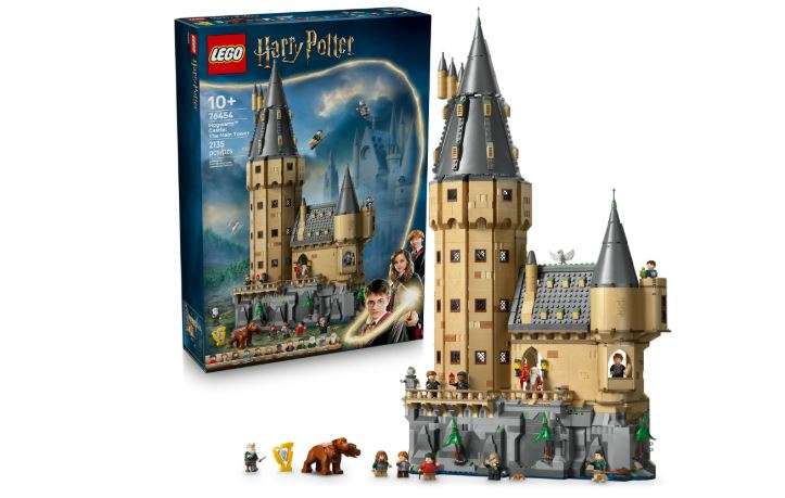 LEGO Harry Potter Hogwarts Castle: The Main Tower - Building Set for Boys and Girls, Ages 10+ - 12 Collectible Minifigures Including Harry Potter &...
