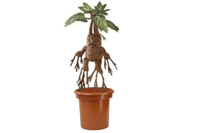 The Noble Collection Harry Potter Electronic Plush Mandrake… 