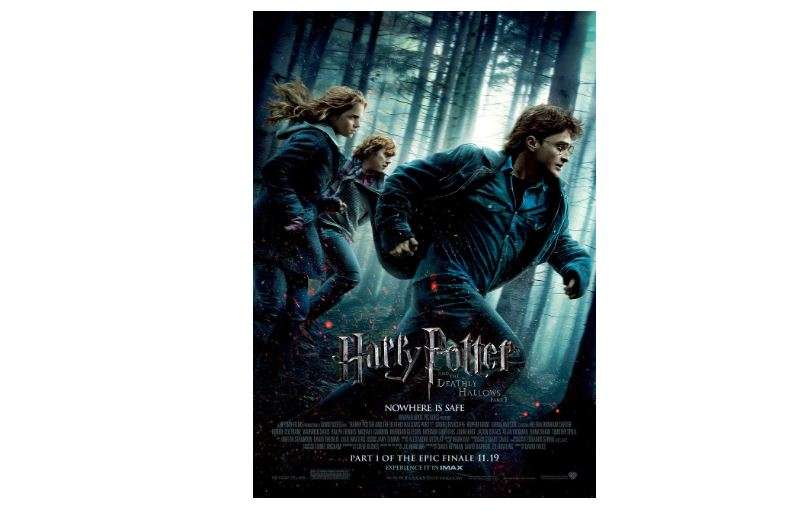HARRY POTTER AND THE DEATHLY HALLOWS PART I MOVIE POSTER DS ORIGINAL FINAL 27x40 