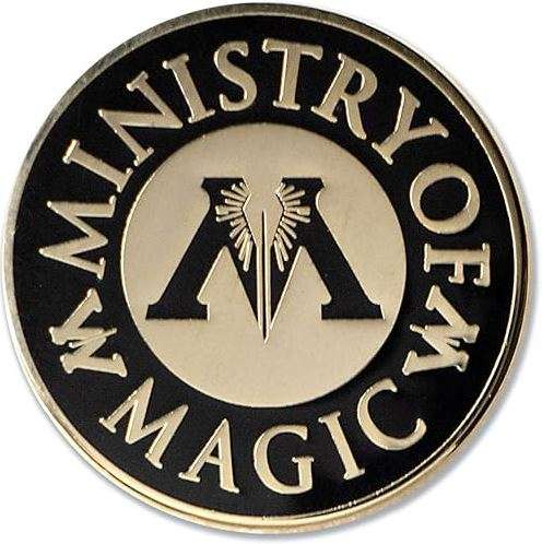 Ata-Boy Harry Potter Ministry of Magic Pin Pins, Enamel pins for backpacks - Gifts & Merchandise… 