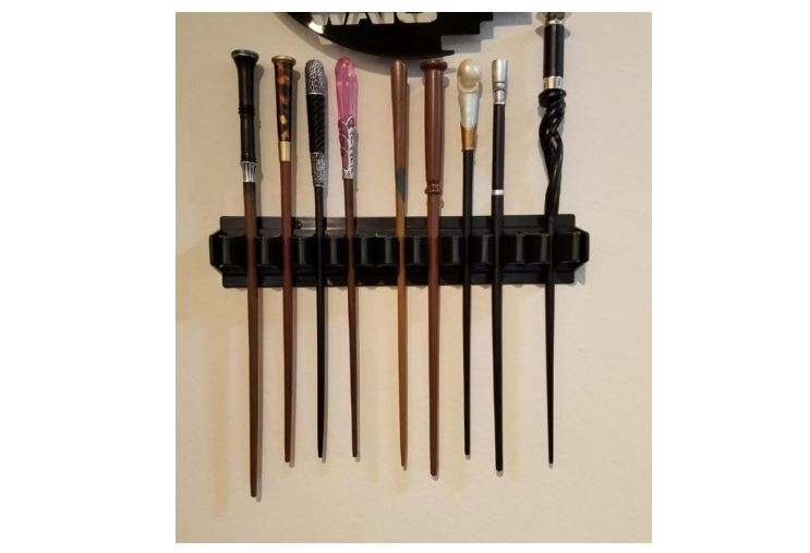 AUXPhome Display Stand/Plastic Bracket Rack Holder Decoration for 10 - Wand Harry Potter Dumbledore Hermoine Wand Collection Weasley Black 