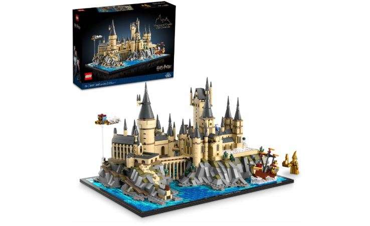 LEGO Harry Potter Hogwarts Castle and Grounds 76419 Building Set, Gift Idea for Adults, Buildable Display Model, Collectible Harry Potter Playset, Recreate... 