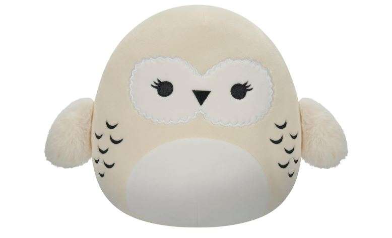 Squishmallows Original Harry Potter 10-Inch Hedwig Plush - Medium-Sized Ultrasoft Official Jazwares Plush