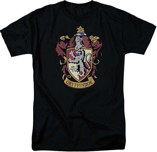 Popfunk Harry Potter Color Crest Adult T Shirt & Stickers