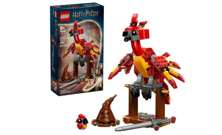 LEGO Harry Potter Fawkes: Dumbledore’s Phoenix Kids Toy - Building and Learning Toy for Pretend Play - Harry Potter Collectible for Boys and Girls, Ages 8+... 