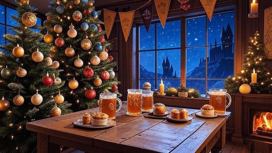 harry potter themed christmas