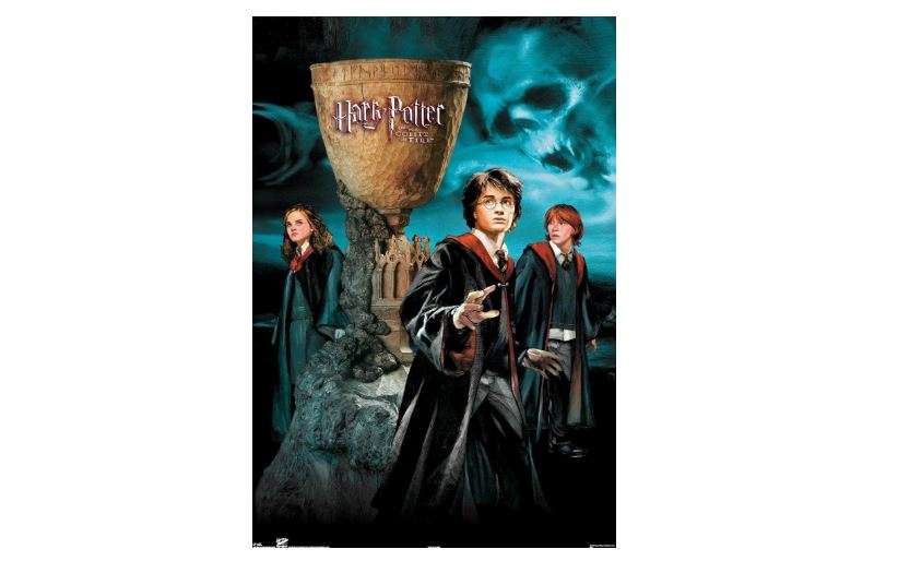 Trends International Harry Potter and the Goblet of Fire - Group Wall Poster, 14.725" x 22.375", Premium Unframed Version 