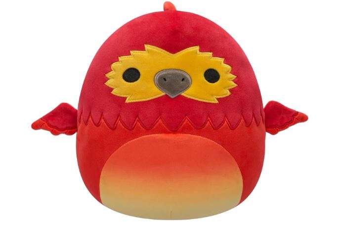 Squishmallows Original “Harry Potter” 10-Inch Fawkes Plush - Ultrasoft Official Jazwares Plush (Medium-Sized)
