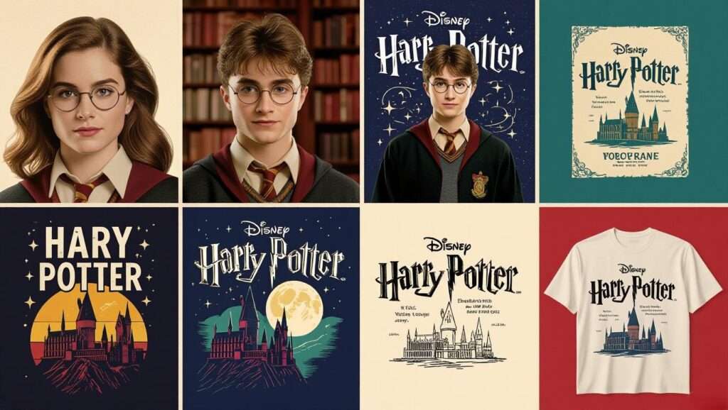 Vintage Harry Potter Shirt