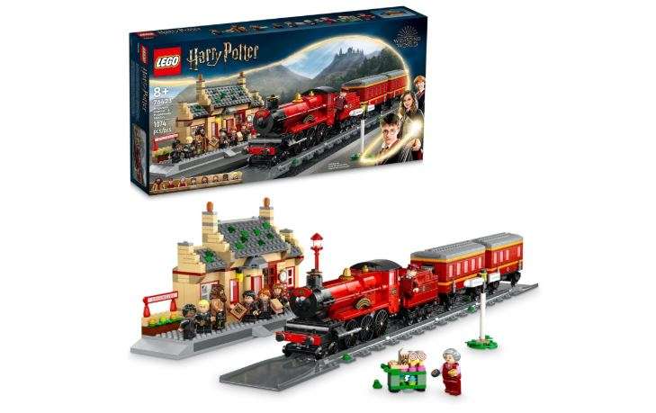 LEGO Harry Potter Hogwarts Express & Hogsmeade Station Building Toy - Pretend Play and Display Decor for Boys & Girls, Ages 8+ - Gift Idea for