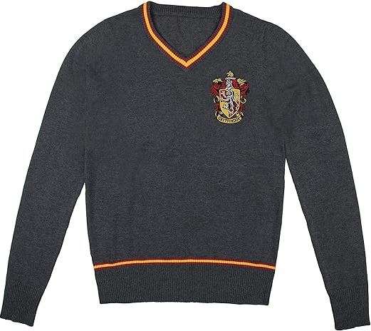 Cinereplicas Harry Potter - Hogwarts Sweater Gryffindor/Slytherin/Ravenclaw/Hufflepuff - XS/S/M/L/XL - Official License 