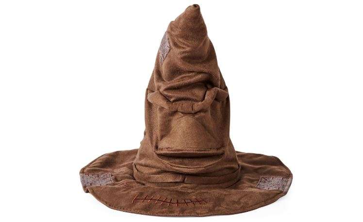 Wizarding World Harry Potter, Talking Sorting Hat with 15 Phrases for Pretend Play, Christmas Gifts for Kids 