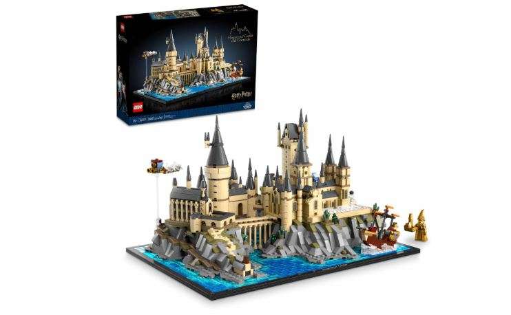 LEGO Harry Potter Hogwarts Castle and Grounds 76419 Building Set, Gift Idea for Adults, Buildable Display Model, Collectible Harry Potter Playset, Recreate...
