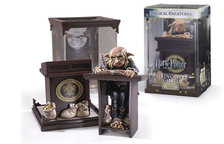 The Noble Collection Harry Potter Magical Creatures: No.10 Gringotts Goblin