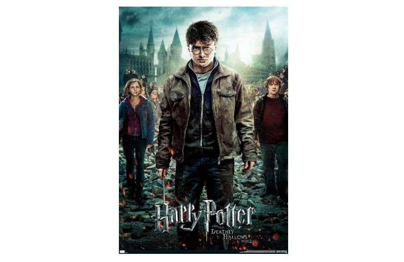 Trends International Harry Potter and the Deathly Hallows: Part 2 - One Sheet Wall Poster, 22.37" x 34.00", Premium Unframed Version 