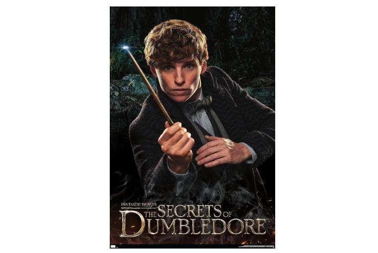 Trends International Fantastic Beasts: The Secrets of Dumbledore - Newt Wall Poster, 22.375" x 34", Premium Unframed Version