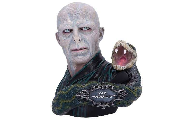 Nemesis Now Officially Licensed Harry Potter Lord Voldemort Bust 30.5cm, Multi Coloured