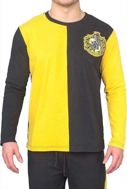 Harry Potter Adult Halloween Costume Set Triwizard Tournament Cosplay Outfit Unisex Shirt & Pants 