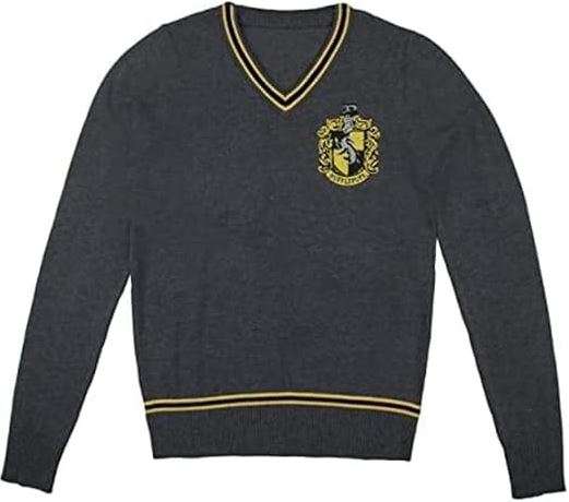 Cinereplicas Harry Potter - Hogwarts Sweater Gryffindor/Slytherin/Ravenclaw/Hufflepuff - XS/S/M/L/XL - Official License
