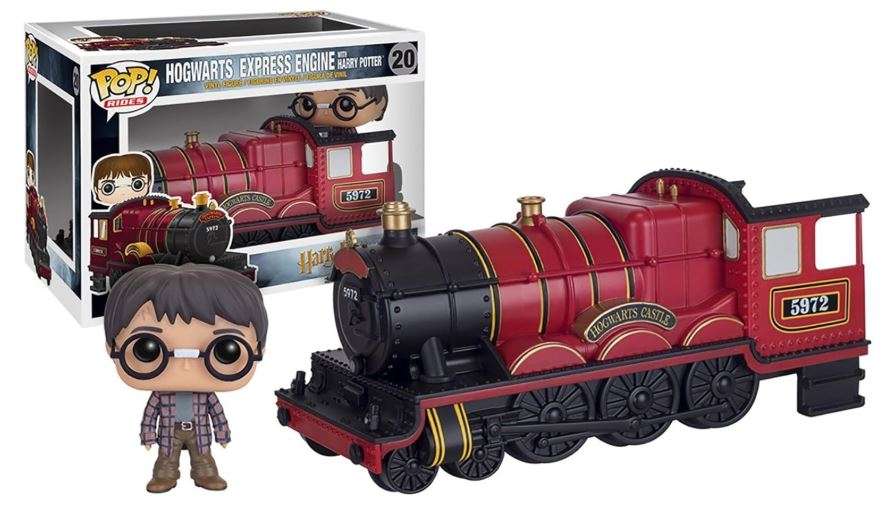 Funko POP Rides: Harry Potter - Hogwarts Express Engine with Harry Potter Action Figure