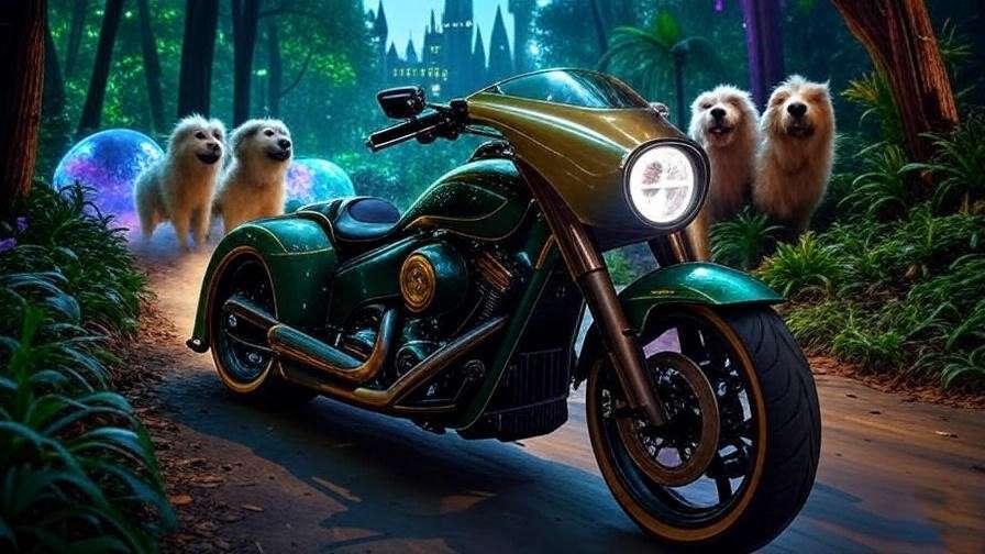 Hagrid’s Magical Creatures Motorbike Adventure ride in the Wizarding World, a thrilling successor to **Harry Potter Dueling Dragons**.
