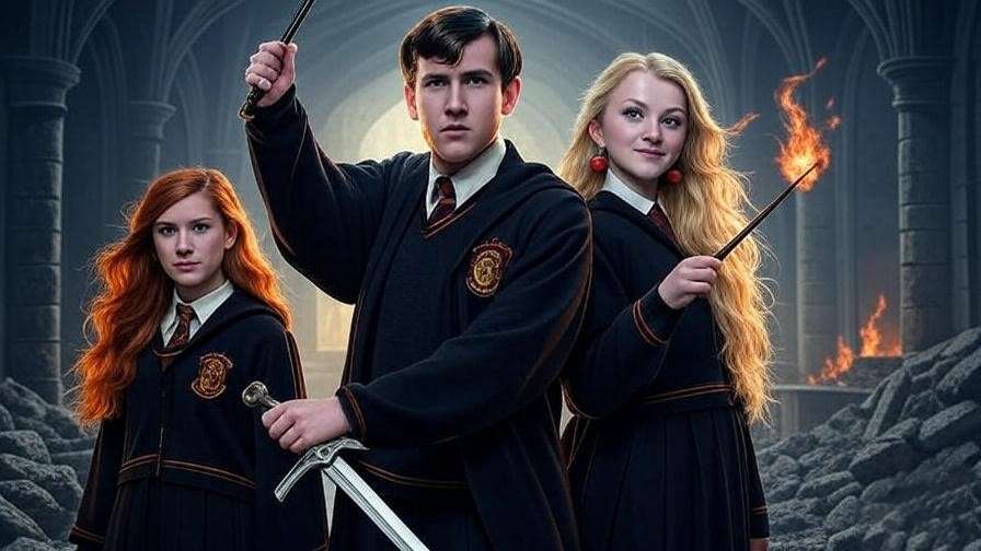 neville ginny and luna