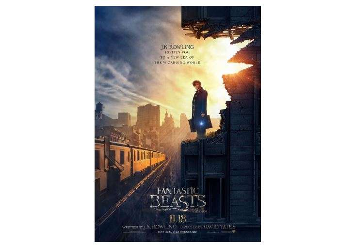 Movie Poster FANTASTIC BEASTS AND WHERE TO FIND THEM 2 Sided ORIGINAL Advance 27x40