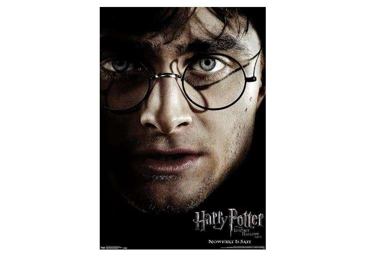 Trends International Harry Potter and the Deathly Hallows: Part 1 - Harry One Sheet Wall Poster, 22.375" x 34", Premium Unframed Version 