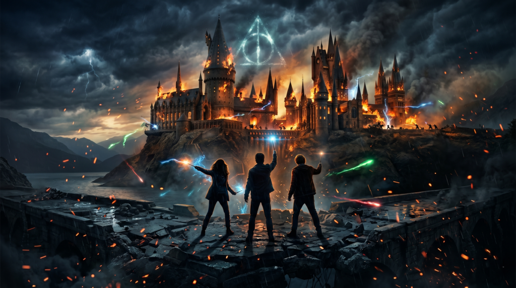harry potter movie poster deathly hallows part 2
