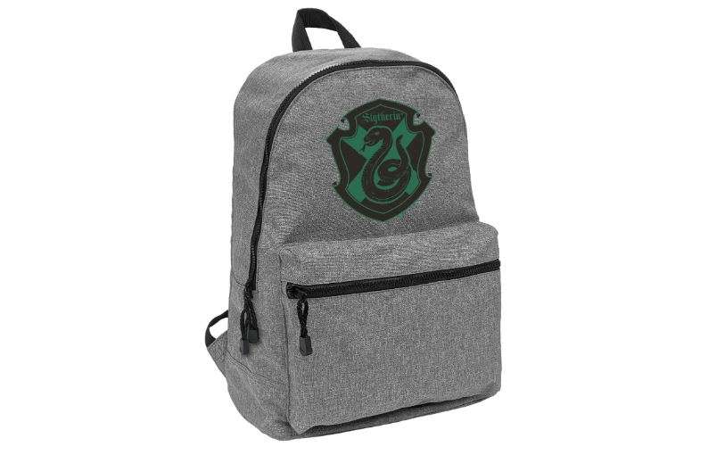 Harry Potter Slytherin Plaid Sigil Lightweight Backpack for Work School Daily Use Packable for Travel 