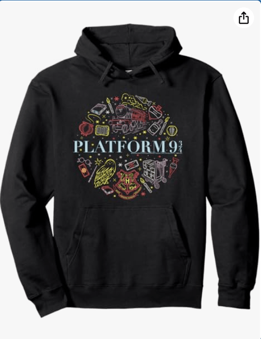 Harry Potter Platform 9 3/4 Pullover Hoodie