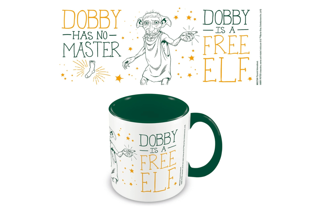 
Pyramid International Harry Potter Mug in Presentation Gift Box (Dobby Design) 11oz Ceramic Mug - Official Merchandise