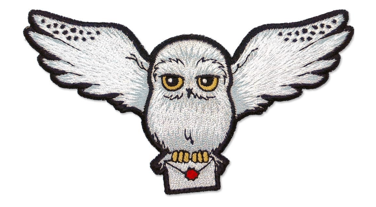
Ata-Boy Harry Potter Patch, Hedwig Iron On Patches - Harry Potter Gifts & Merchandise