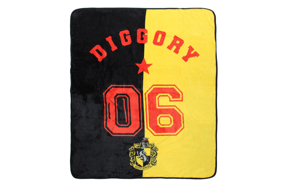  Harry Potter Cedric Diggory Hufflepuff Silk Touch Throw Blanket 50" x 60" (127cm x 152cm)