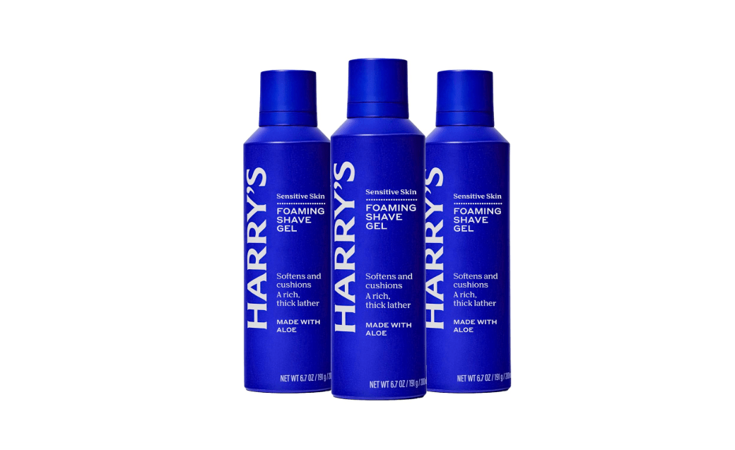 
Harry's Foaming Shave Gel for Men with Aloe - (3 Pack) 6.7oz - Soothes and Cushions Skin for Shaving - Safe For Sensitive Skin